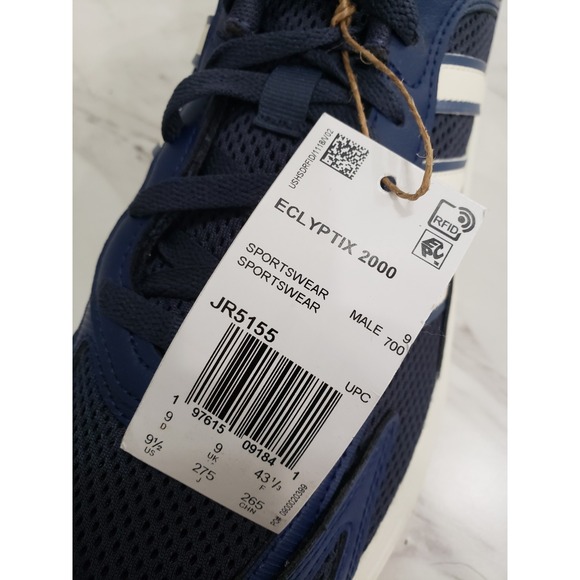NEW WITH‎ TAGS NO BOX - adidas Eclyptix 2000 JR5155 - SIZE 9.5 MEN\'S BLUE main image 5